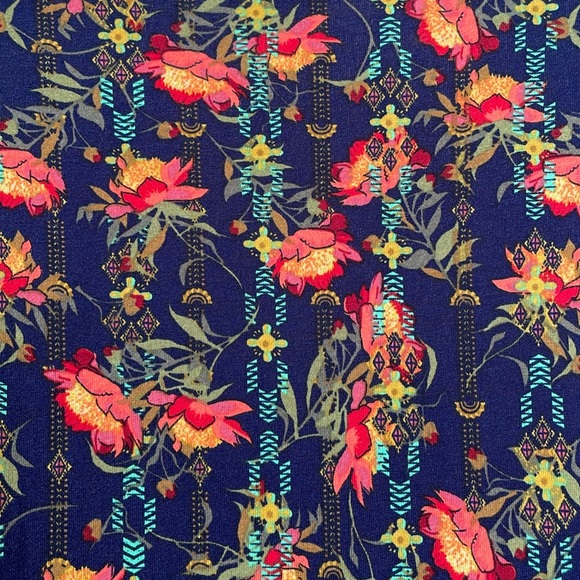 LLR 🌹Rose & Floral Printed Irma Tunic Top-0045 - Picture 7 of 11